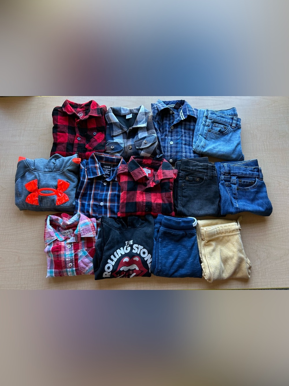 Boys 4T-5 Fall/Winter Clothing Lot 13 Pcs IZOD, Garanimals, Wonder Nation(NWT)